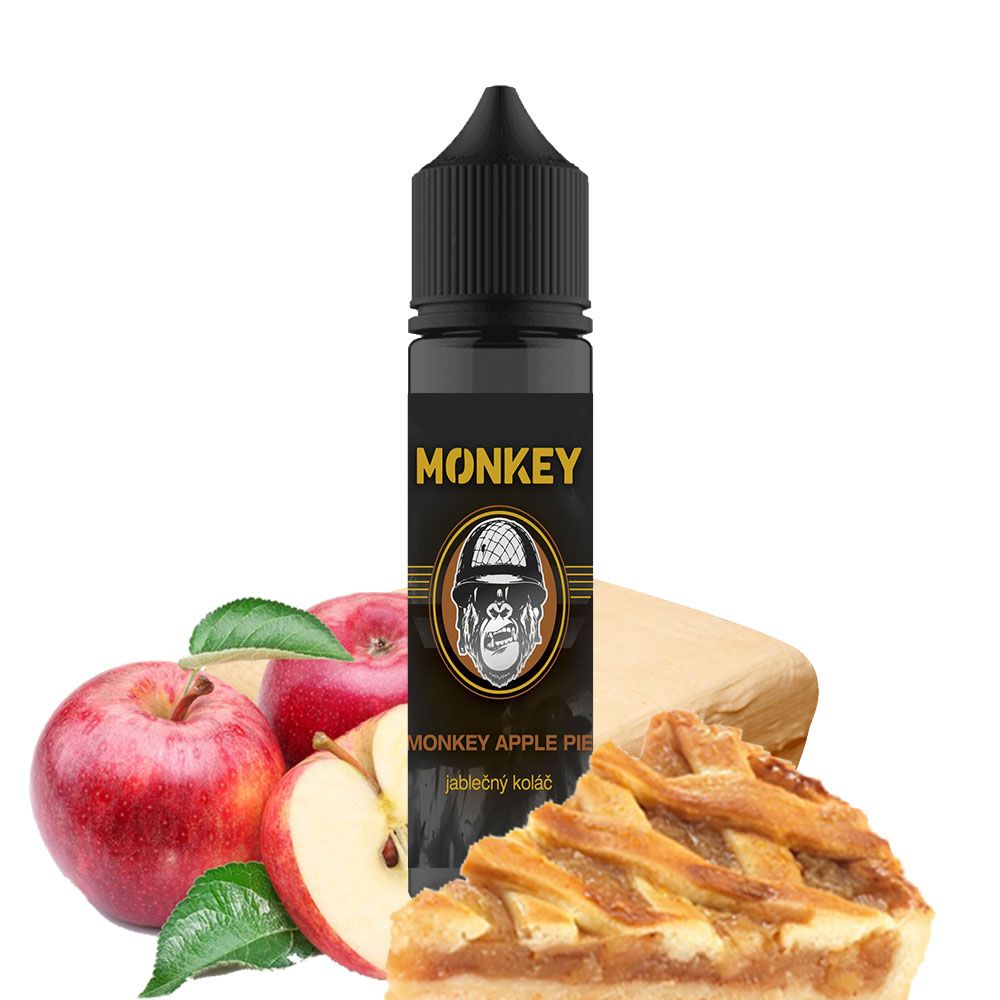 MONKEY APPLE PIE -jablečný koláč Monkey liquid